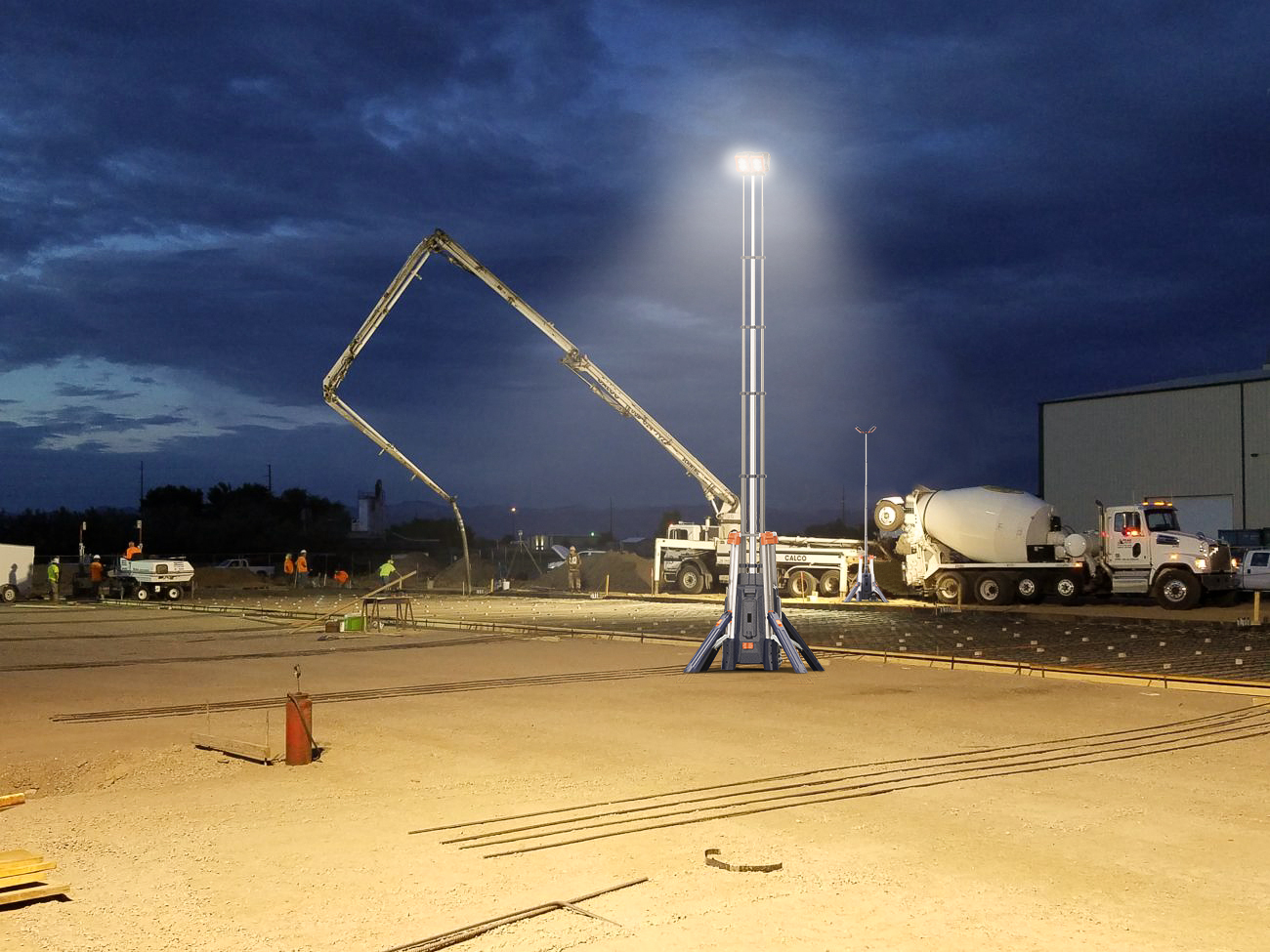 TL-500：Lights Up Collapse Site, Supporting Nighttime Clearances